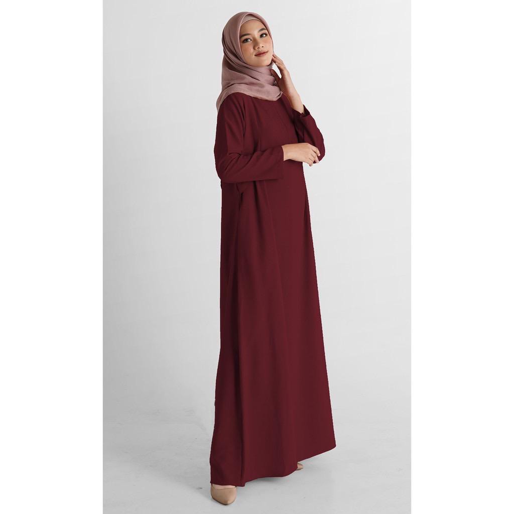 BAJU GAMIS WANITA MUSLIM DRESS WANITA MUSLIM SYARI AZEEZA DRESS PREMIUM ARABIAN CASUAL REMAJA SYARI