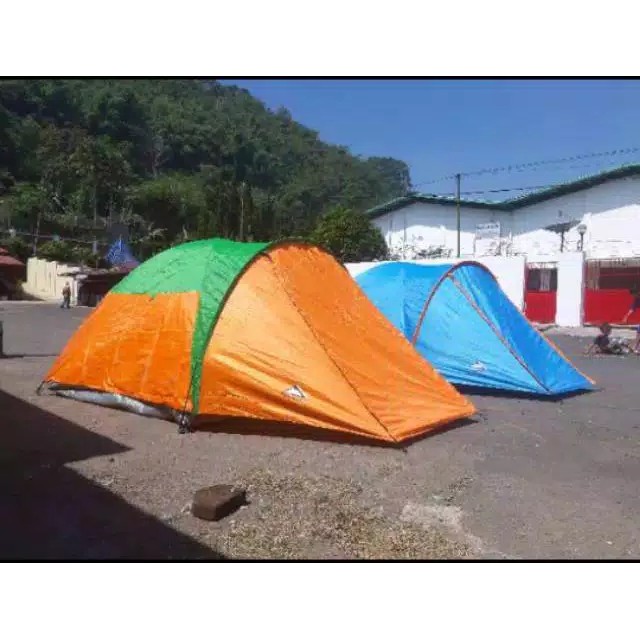 Tenda camping Dobel Layer Waterproof Ultralight kap 4 -5 Person keping outdoor