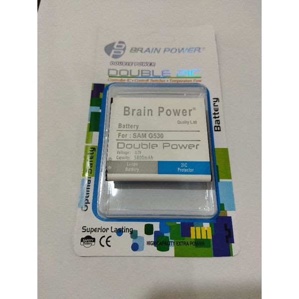 BATERAI SAMSUNG BRAIN POWER G530 J2 PRIME BATRE DOUBLE POWER