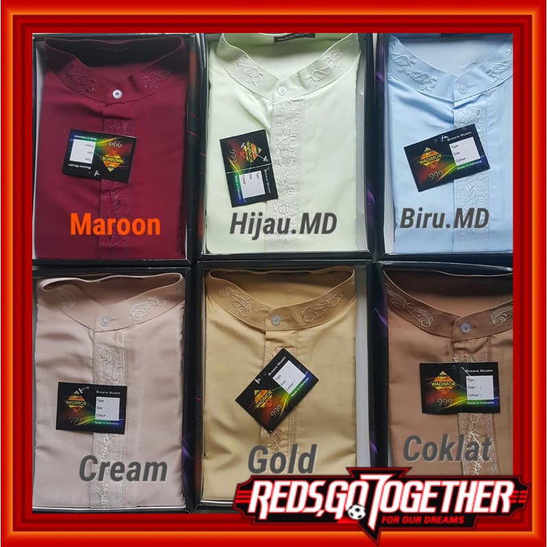 NEW BAJU KOKO WADIMOR PUTIH, KOKO PRIA WADIMOR LENGAN PANJANG, PERLENGKAPAN IBADAH