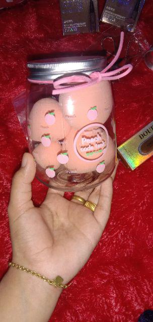 4pc Fruit Sponge Set