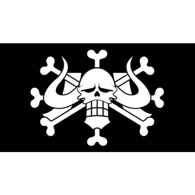 Cutting Sticker stiker Bajak Laut Beasts Kaido