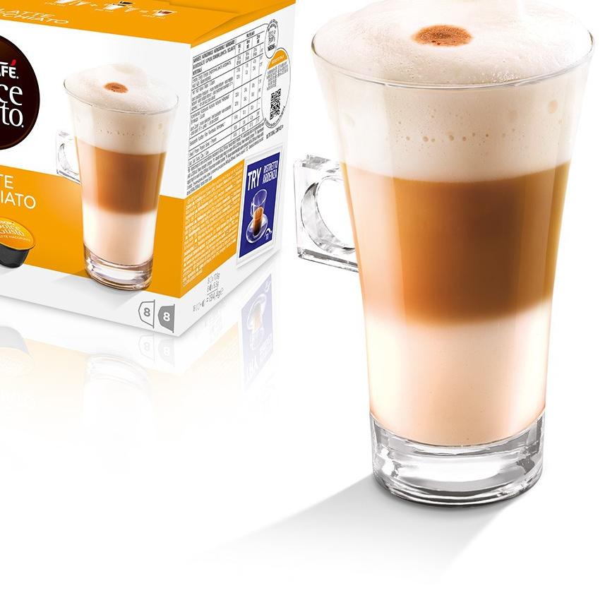 

GRATIS ONGKIR✅Nescafe Dolce Gusto Latte Macchiato 16 Capsule | Coffee Kapsul Kopi|RA5