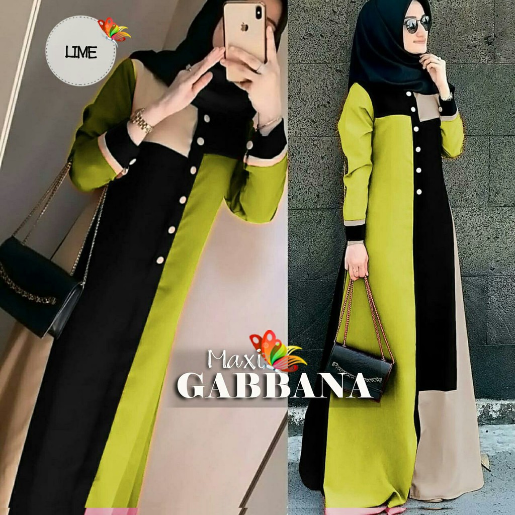 MAXI GABBANA 8Warna