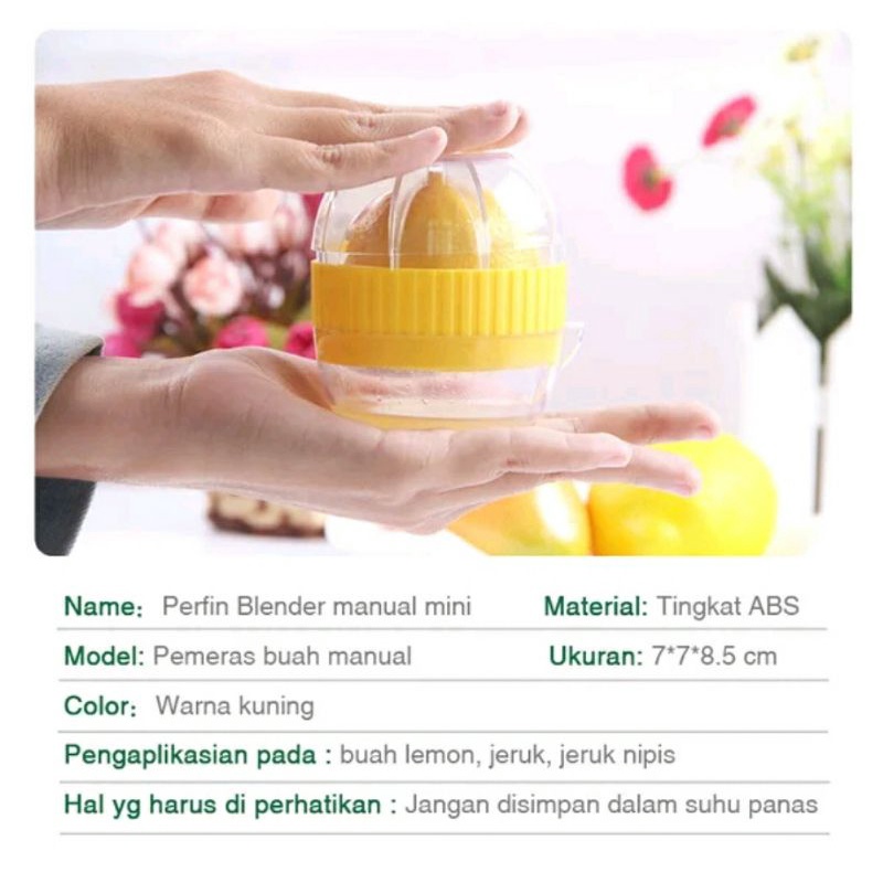 BLENDER MANUAL MINI LEMON JUICER