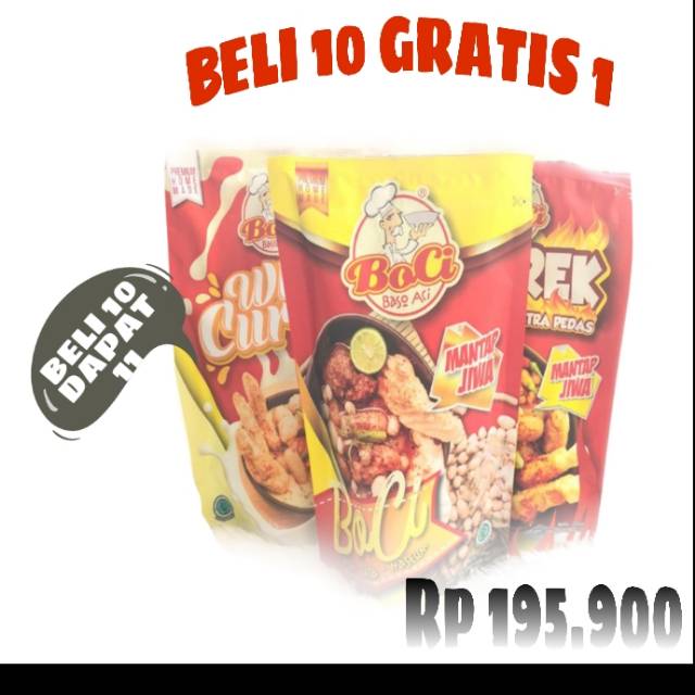 

PROMO!! BASO ACI INSTAN 10 GRATIS1 | BOCI INSTAN PROMO |JUAL BOCI
