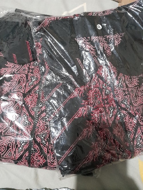 Tunik Batik Wanita Ziper Depan