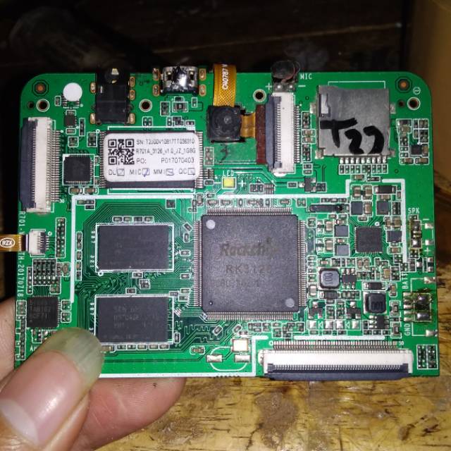 Mesin tablet advan T2j/T2k hidup normal