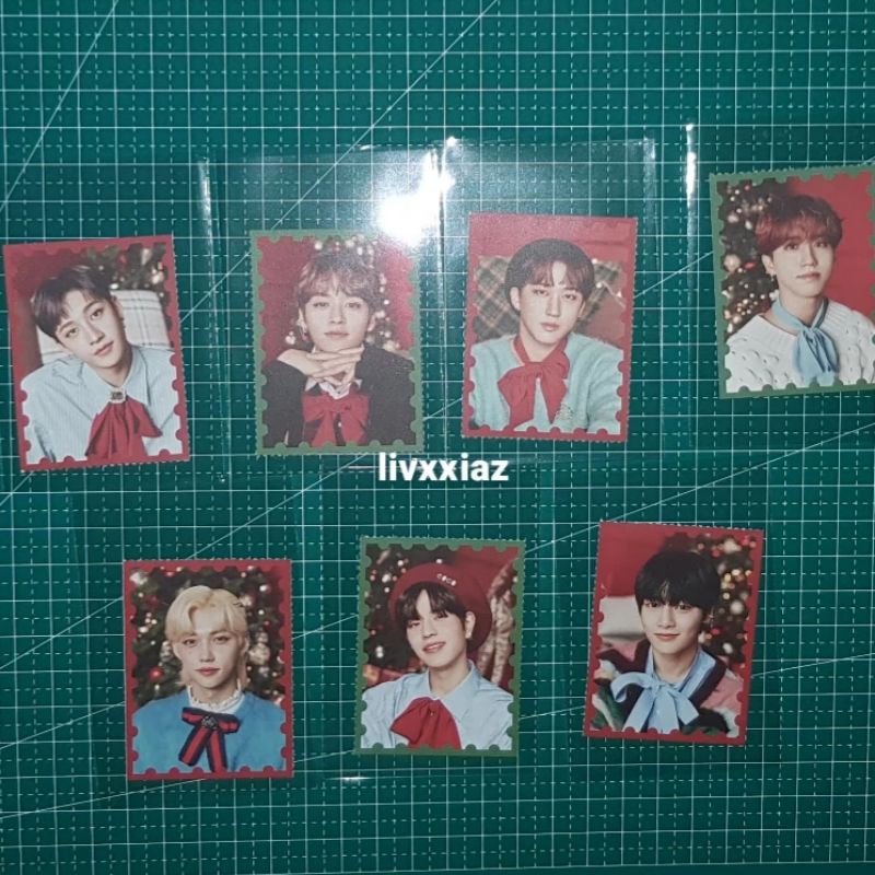 OFFICIAL BENEFIT XMAS SEAL STRAY KIDS CHRISTMAS EVEL BANG CHAN LEE KNOW CHANGBIN HAN FELIX SEUNGMIN 