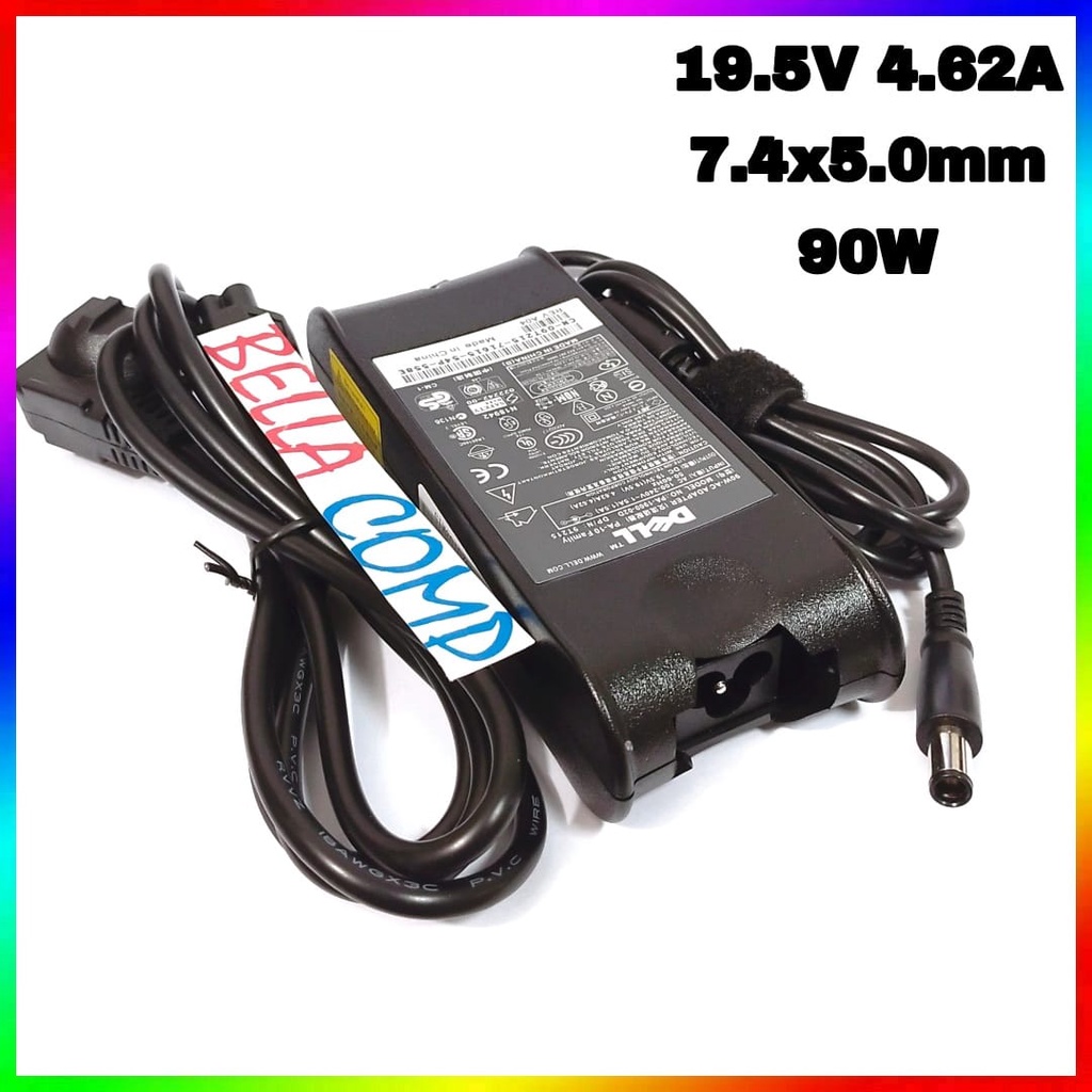 Adaptor Charger Laptop Dell Latitude E6230 E6330 E6430 E7240 E7440 3330 3340 D620 D630 D800 D810 D820 D830 X300 19.5V 4.62A 90W