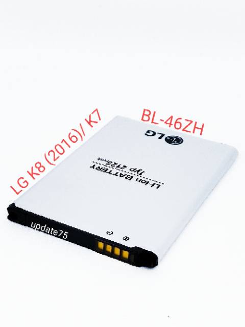 Baterai LG K8 2016 K7 K350N K350K BL-46ZH BL46ZH original