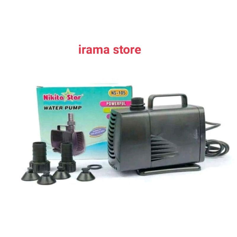 POMPA AIR CELUP WATER PUMP NIKITA STAR NS-105 POMPA KOLAM NS 105