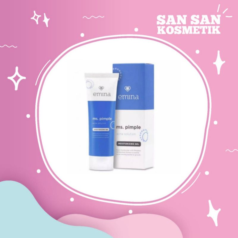 Jual Emina Ms. Pimple Moisturizing Gel 20ml Shopee Indonesia