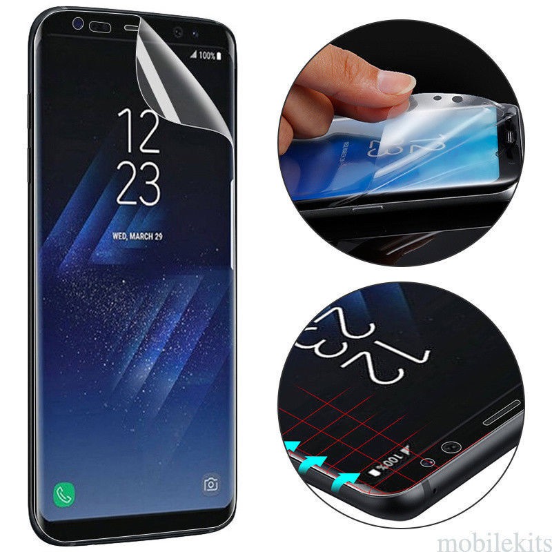 Anti Gores Samsung Note 8 9 - Curve Anti Shock Jelly - Screen Guard