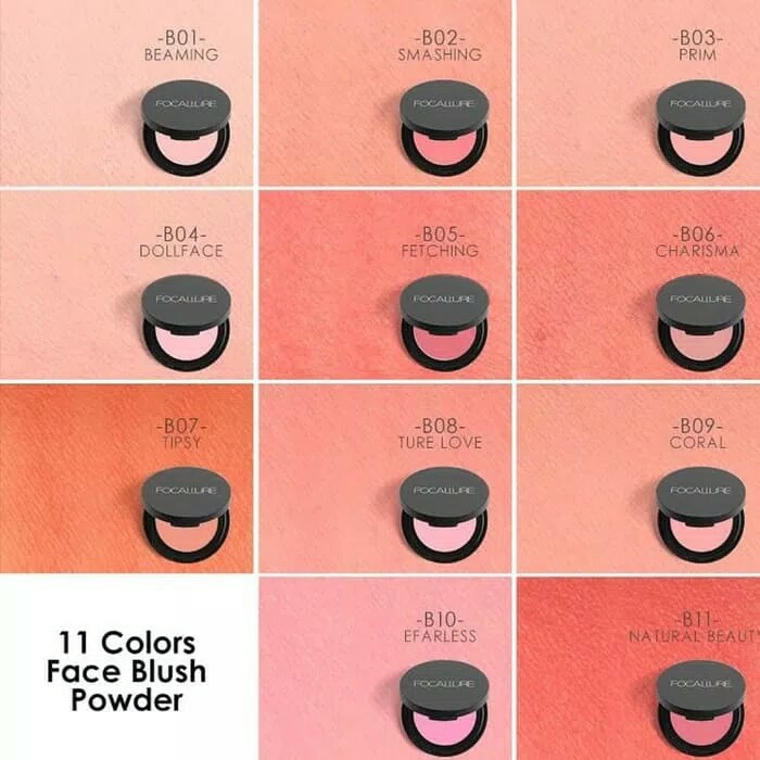 Focallure Single Blush On Color Mix Original