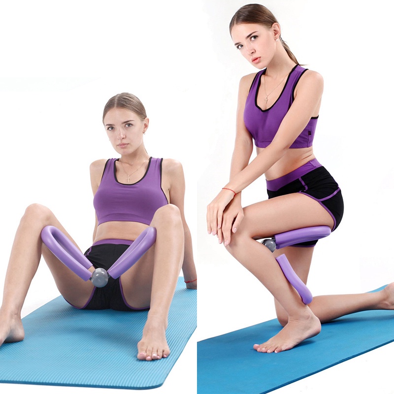 1pc Alat Latihan Otot Kaki / Paha / Dada / Pinggang / Lengan Multifungsi Untuk Fitness / Gym