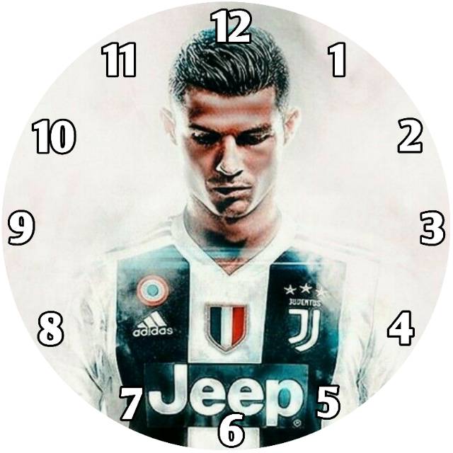 Jam Dinding Ronaldo/Juventus/C Ronaldo