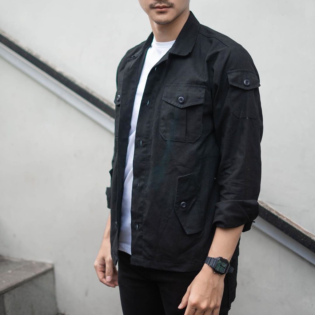 Jaket semi parka SK3 | jaket cowok | jaket pria | jaket casual | jaket | outwear