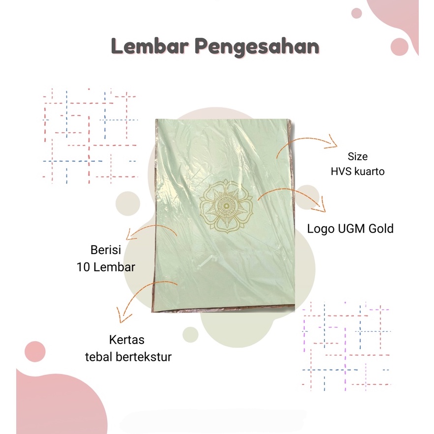 

LEMBAR PENGESAHAN /KERTAS BERTEKSTUR UGM