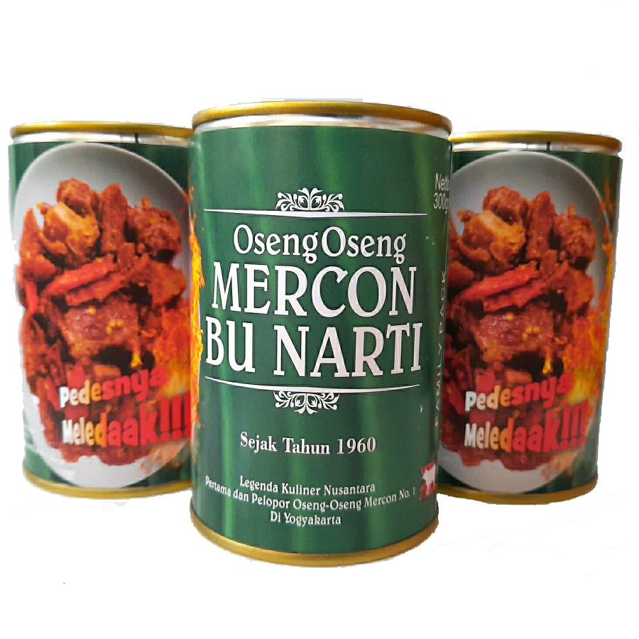 Oseng Oseng Mercon Bu Narti Khas Jogja - 300Gram