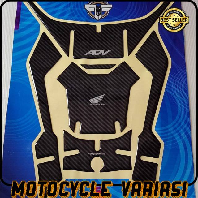 Sticker Stiker Timbul Resin Deck Pad Tankpad Honda ADV 150