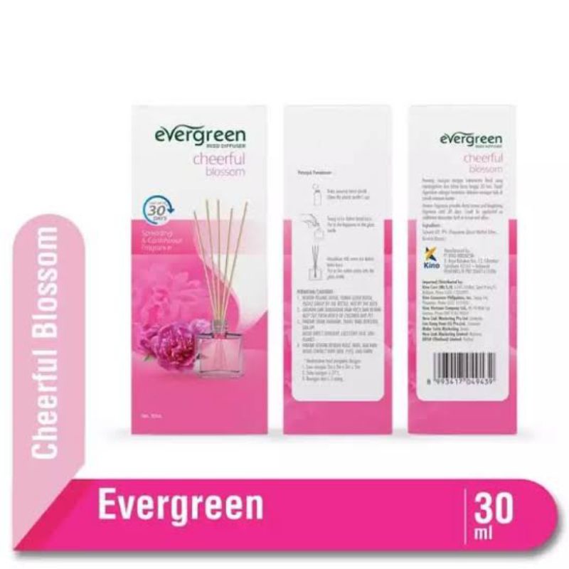 Evergreen Diffuser Set Pewangi Ruangan 30ml