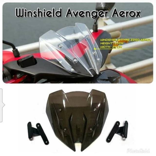 Visor yamaha AEROX model ninja Z250 FI