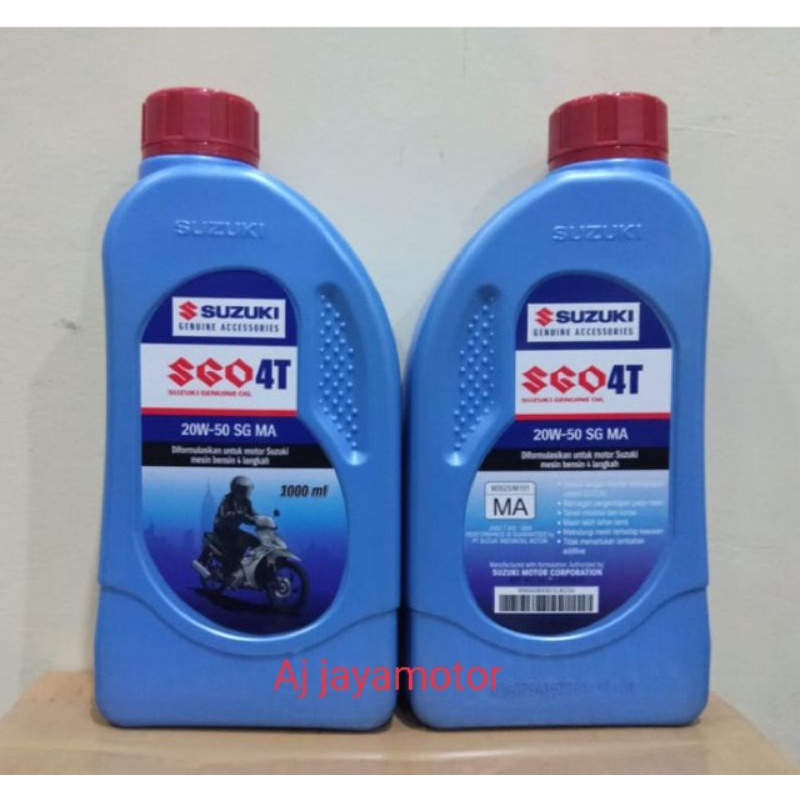 OLi merek (Suzuki) SGO 4T 1000ml 20w-50 SG MA