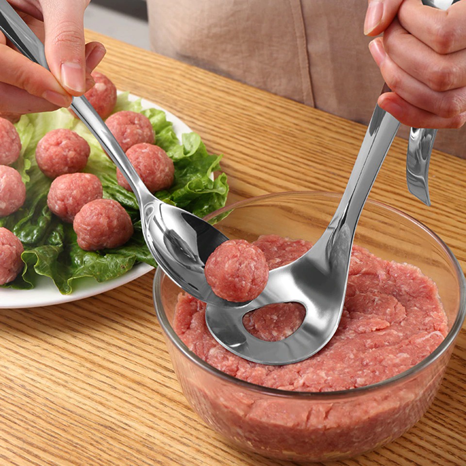 Sendok Centong Alat Pembuat Bakso Meatball Spoon Maker D0990