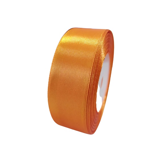 

Pita Satin Orange 1 inch / 2,5cm Per Roll