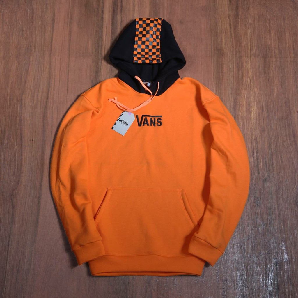 Hoodie zipper vans checkerboard