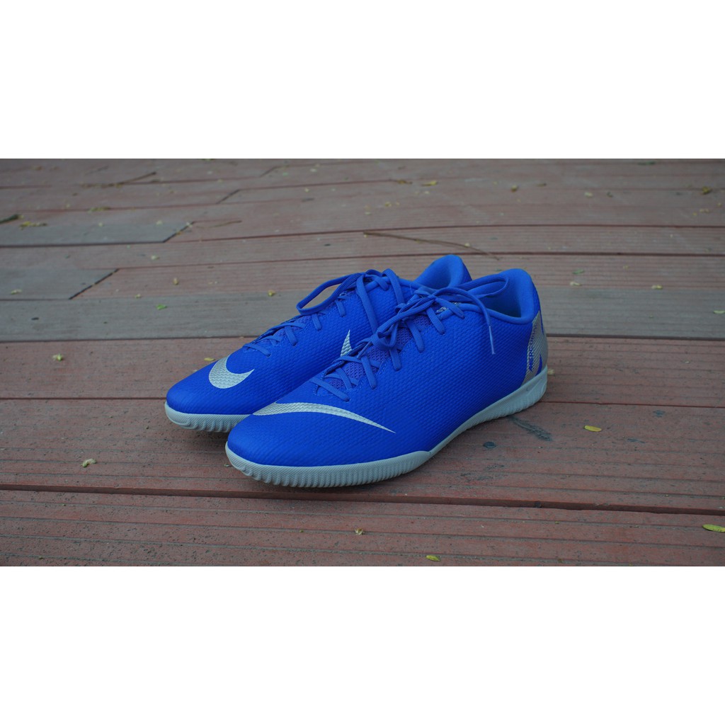 Sepatu Futsal Nike Mercurial Vapor 12 Academy IC Racer Blue  Original