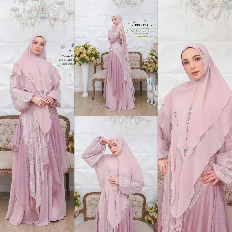 [gamis syari "felicia"]by mustbe gamis syari terbaru/dress terbaru