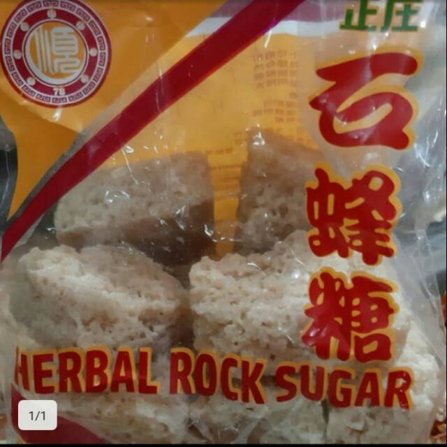 

Gula batu madu/herbal rock sugar 300gram