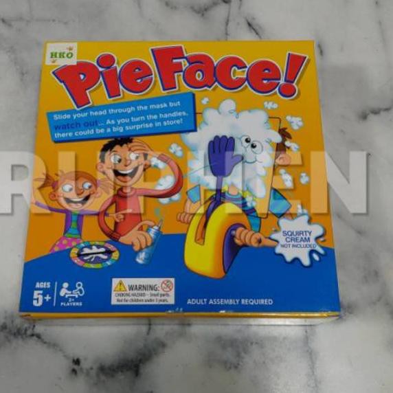 best pie face game
