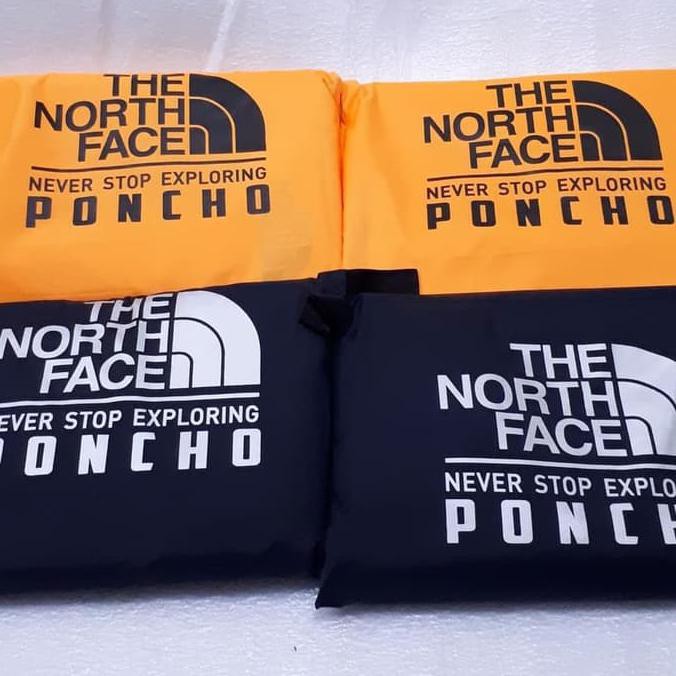 Jas Hujan Ponco Raincoat Ponco Full Waterproof - Hitam