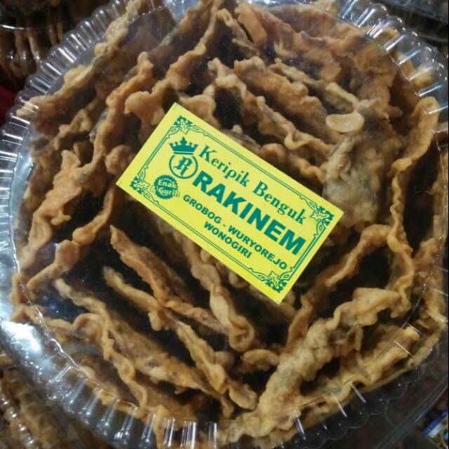 

KERIPIK BENGUK RAKINEM KHAS WONOGIRI/UK 500 GRAM