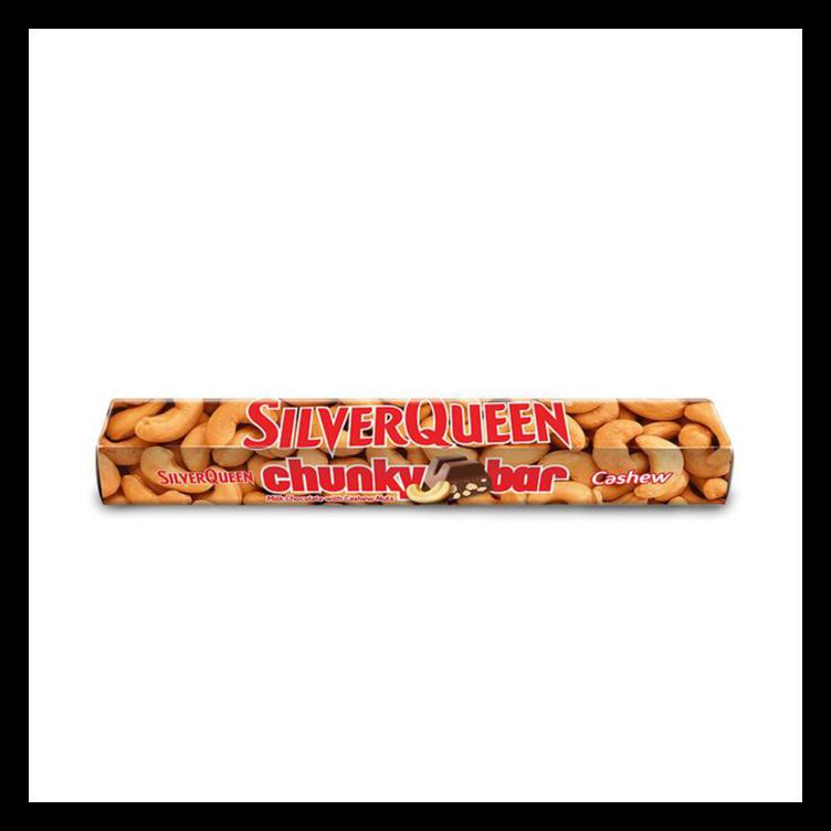 

SILVERQUEEN CHUNKY BAR CASHEW CHOCOLATE 100G COKLAT VALENTINE BERKUALITAS