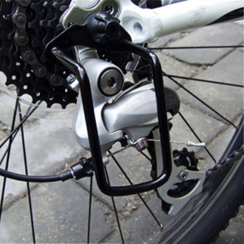 Protector Gear Box Sepeda Rear Derailleur Chain Guard - Hitam