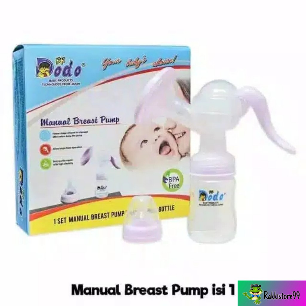 ❣️Rakkistore99❣️ Dodo Breast Pump Manual (POMPA ASI YANG KOTAK BESAR)