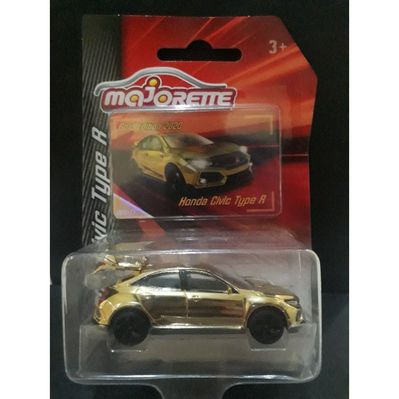 Majorette Honda Civic Type R Gold Edition