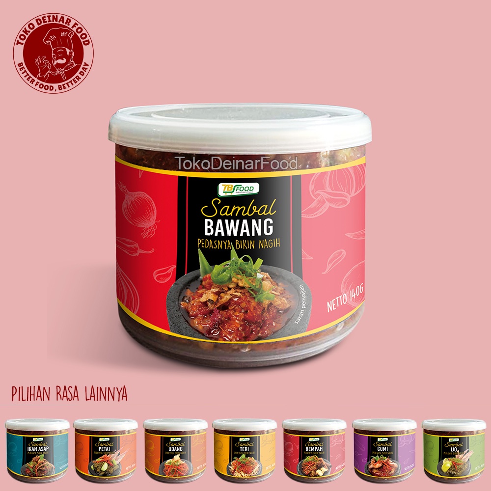 

Sambal Bawang / Sambel Bawang Goreng TBS Food 140gr / Petai Pete Rempah Ijo Hijau Baby Cumi Asin Ikan Asap, Udang, Teri / Uleg Pedas Gurih Murah Pedes Enak Cakalang Roa Tuna Geprek Jambal Djui Ebi Jengkol Terasi Eat Djui Bu Rudy Mr Crispy Deinar Eatsambel