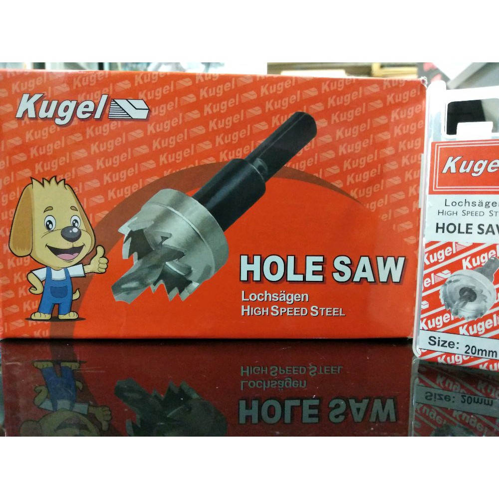 MATA BOR HOLESAW HSS 20 MM - MATA BOR PELUBANG BESI 20 MM - HOLESAW HSS 20 MM