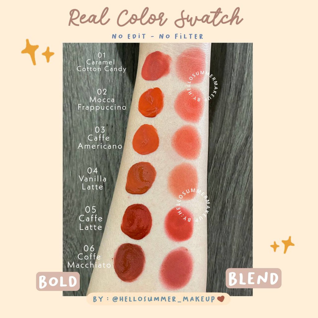 Caffe Coffe Essence Matte Lipstick