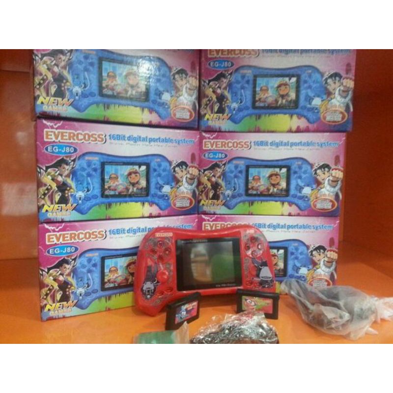 Game PSP Game Boy Gamebot Gimbot Portable Game Evercross J80 16bit Single Analog