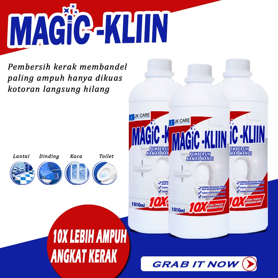 PROMO HEMAT Pembersih Kerak Toilet dan Kamar Mandi 1000ml 2pcs