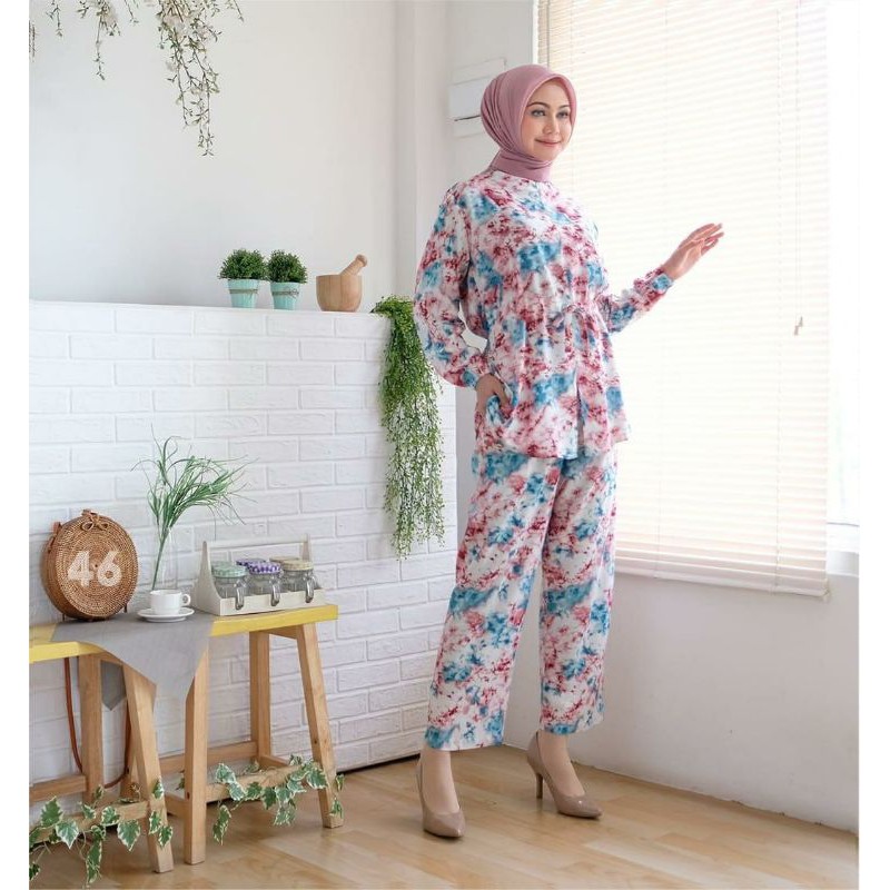RUBY SET RAYON PAJAMAS