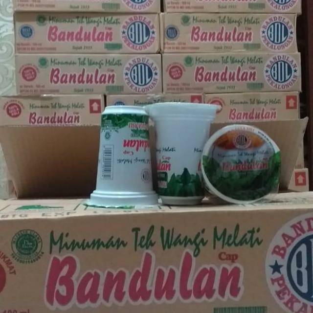 Teh manis Bandulan 1dus 24cups