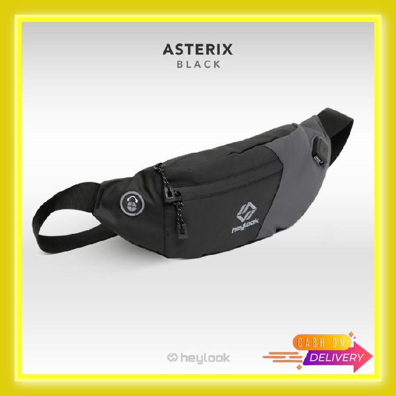 Kompek Pria Cowok Laki Laki Waterproof Anti Air Orginal Distro Keren Kecil Tas Cangklong Westbag Wei