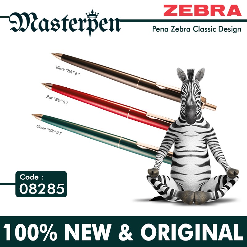 

Pena Zebra Masterpen 0.7mm Classical Design